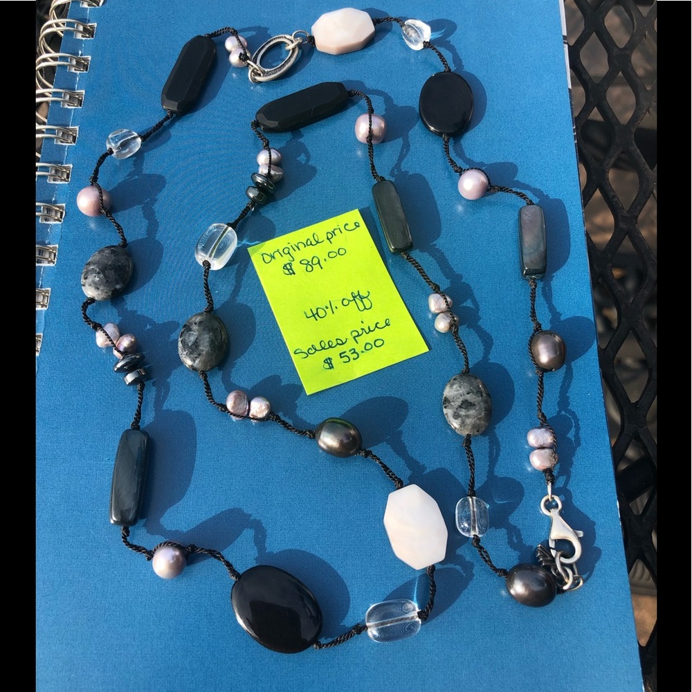 Sterling silver silpada necklace